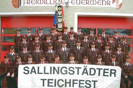 Die Feuerwehr Sallingstadt bittet um zahlreichen Besuch beim Teichfest
