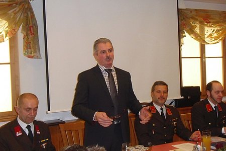 Ansprache des Bürgermeisters Johann Hölzl.
